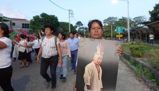 Movilización en Tarapoto